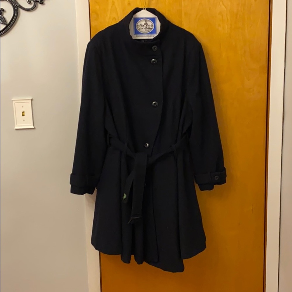 ASOS Curve Fit and Flare Peacoat